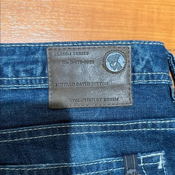 Buffalo David Bitton Men's Blue Jeans - Picture 7 of 8